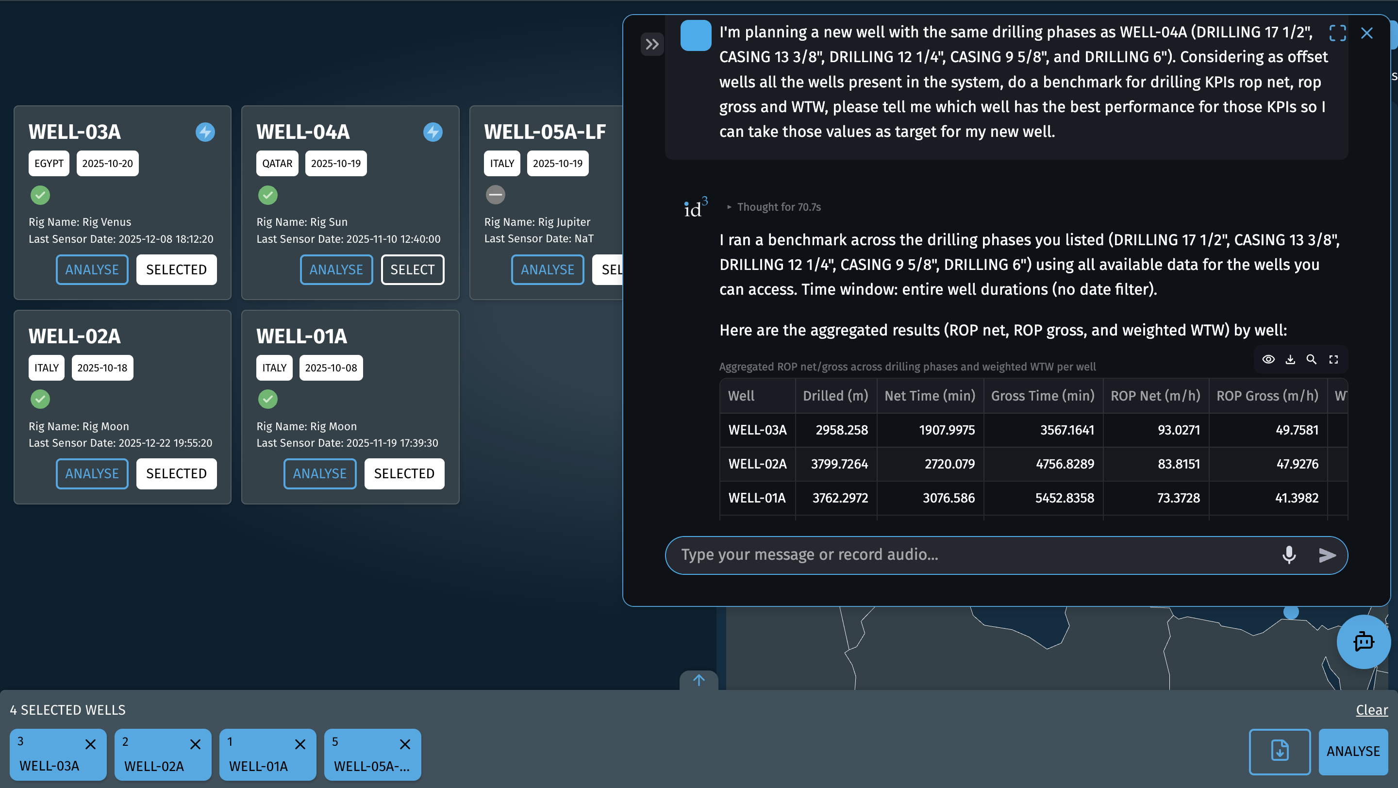 AI Assistant result